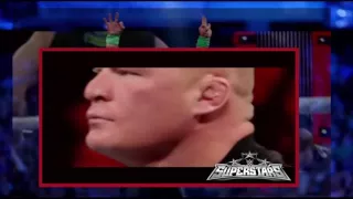 Dean Ambrose welcomes Brock Lesnars brutality Raw February 8 2016