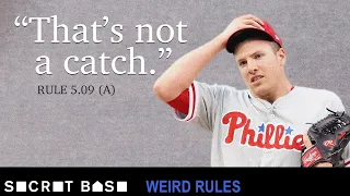 MLB has its own problematic catch rule | Weird Rules