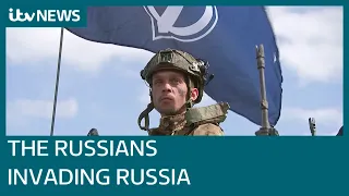 Meet the Russians fighting their fellow countrypeople as the Ukraine war rages on | ITV News