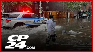 Flash flooding hits New York City with more rain forecasted