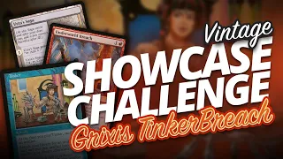 Grixis TinkerBreach in the MTG Vintage Showcase Challenge! Underworld Breach w/ Brain Freeze Combo