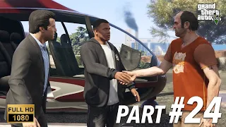 Franklin Meets Trevor!!   GTA 5 Gameplay Walkthrough Part 24-Three's Company(No Commentary)