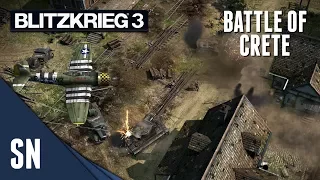Battle of Crete! - Blitzkrieg 3 - Allied Campaign Gameplay - Part 2