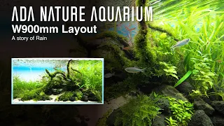 [ADAview] W900mm Nature Aquarium Layout. A story of Rain【EN/JP Sub.】