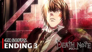 Death Note - Ending 3 [4K 60FPS | Creditless | CC]