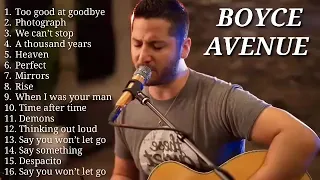 Boyce Avenue Greatest Hits - Boyce Avenue Acoustic playlist 2021 | Music Top 1