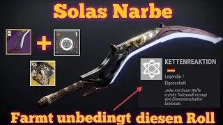 Destiny 2 Solas Narbe Schwert mit Kettenreaktion Perk - STARK IM PVE & mit Kriegsgeistzellen