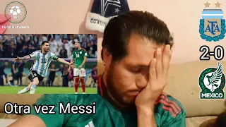 ARGENTINA NOS TRAE DE HIJOS | Reaccionando al mundial | Argentina 2-0 México  #qatar2022