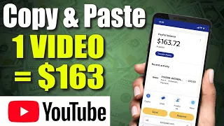 Earn $163 Per Day To Copy & Paste Funny Videos On YouTube (EASY TUTORIAL) | Earn Money Online