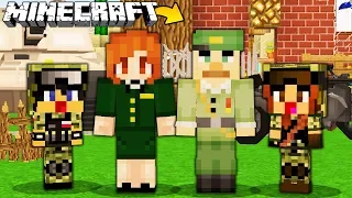 RODZINA ŻOŁNIERZY W MINECRAFT || MINECRAFT RODZINA