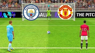 FA Cup Final Match | Manchester United Vs Manchester City Match | Penalty Shootout Match | Efootball