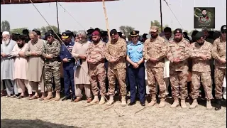 Press Release 143/2024 - Funeral of Major Babar was offered in Mianwali | ISPR