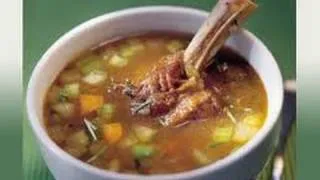 Recipe - Lamb Soup recipe with english subtitles