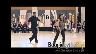 Luis Crespo & Susan Kirklin - 2010 Boogie by the Bay (BbB) - West Coast Swing Champions J&J