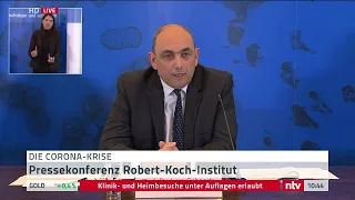 Corona LIVE: Pressekonferenz des Robert-Koch-Instituts, Donnerstag, 7. Mai