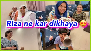 Finally decided to buy a car 🚗 | Riza ne cake banaya 🎂😍 | ibrahim family  | vlog