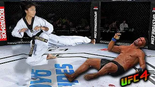 Mike Tyson vs. Taekwondo Queen (EA sports UFC 4)