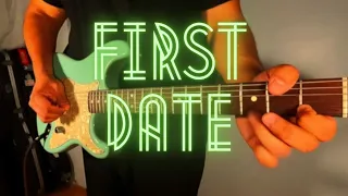 Blink 182 - First Date (Guitar cover with Tom Delonge Stratocaster)