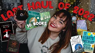 A Very Merry Book Haul 🎄 The Last 30 Books From 2022