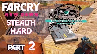 FAR CRY NEW DAWN Stealth Part 2 – All 10 Treasure Hunt Stashes – Hard Gameplay