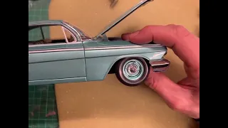 @hardnockgaragediecastcusto576  - Lowering a 1:18 Maisto Chevy Bel Air