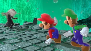 Mario & Luigi against Sephiroth - Smash Bros. Ultimate Mods