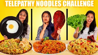 TELEPATHY NOODLES CHALLENGE 🤩 | പൊരുത്തം നോക്കി അടിയായി 😂| PULLOTHI