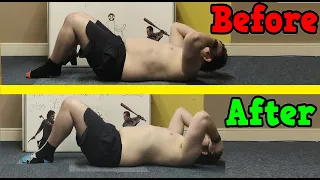 Sit Ups Every Day For 30 Days (Time Lapse)