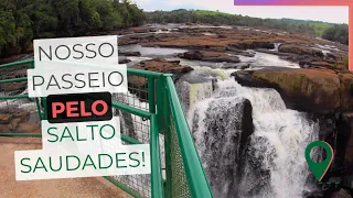 Passeando em uma das quedas mais lindas de SC!