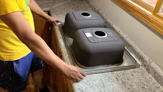 Como hacer el agujero del sink