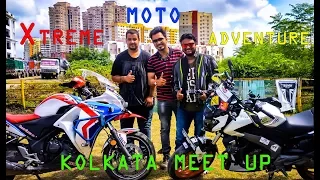 Xtreme Moto Adventure | All India Ride | Kolkata Meet up at Throttle Shrottle Kolkata