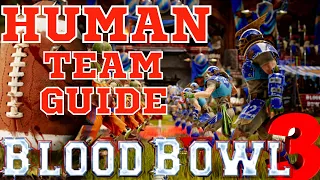 Human Guide Blood Bowl 3 (2023) Team Start