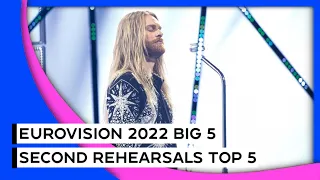 Eurovision 2022 🇮🇹 | Second Rehearsals (Day 8) | Big 5 ~ My Top 5