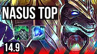 NASUS vs SKARNER (TOP) | Dominating | BR Master | 14.9