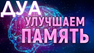 ЭТОТ ДУА ДЛЯ УЛУЧШЕНИЯ ПАМЯТИ - ИСЦЕЛЕНИЕ ДЛЯ МОЗГА(ОЧЕНЬ ПОМОГАЕТ)