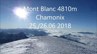 Mont Blanc Juni 2018