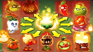 Top 1 Rank of 20 Best FIRE Plants - Who Will Win? - Pvz 2 Plant vs Plant