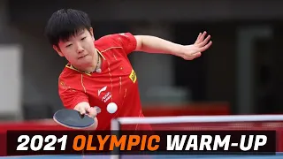 Sun Yingsha vs Kuai Man | 2021 Chinese Warm-up for Olympic