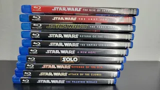 My Star Wars Blu Ray Colletion Unboxing