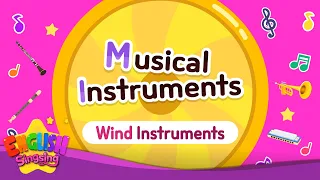 Kids vocabulary - Musical Instruments _Wind Instruments - English educational video