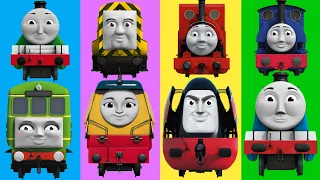 Looking For Thomas And Friends | きかんしゃトーマス トーマス戦車エンジン | Wrong Head Thomas And Friends, Rainbow,Henry