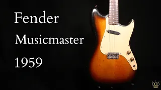 Fender Musicmaster 1959 test