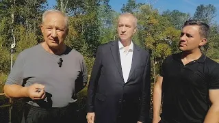 Левченко, Бондаренко и Рашкин в защиту Байкала