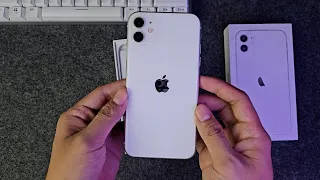 Unboxing iPhone 11 second iBox bh99% internal 128gb