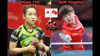 New Rivalry of 2019 : Mima Ito VS Sun Yingsha