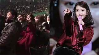 Song Couple, Park Bogum, and Lee Junki were Spotted at IU`s Recent Concert