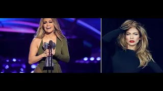 Jennifer Lopez Accepts Icon Award at iHeartRadio Music Awards as Ben Affleck Beams Just Getting Star