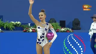 Dina Averina (RUS). Final Pelota. Pesaro 2017