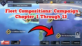 Fleet Compositions & Tips For Chapters 1 Through 13 | Azur Lane