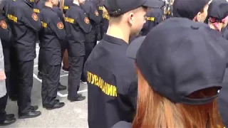 Присяга в "Харківському ліцей з посиленою військово -фізичною підготовко "Рятувальник" 2019